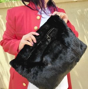 Vintage Heirloom * Mink Clutch and Muff